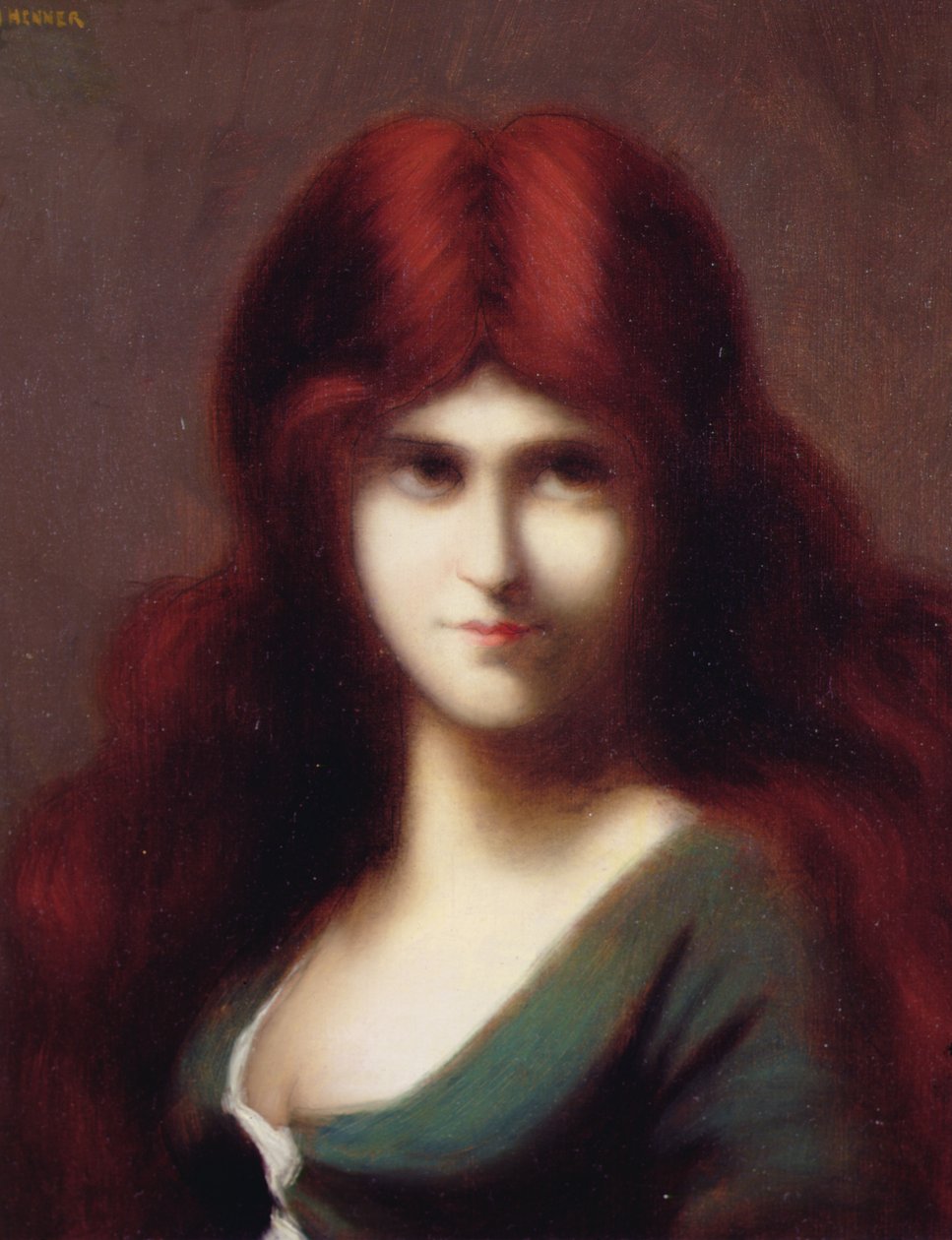 Une Beauté Rousse - Jean Jacques Henner