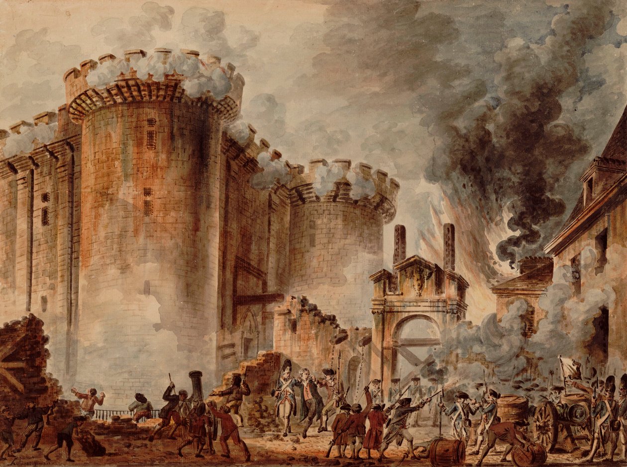 La Prise de la Bastille - Jean Pierre Houel