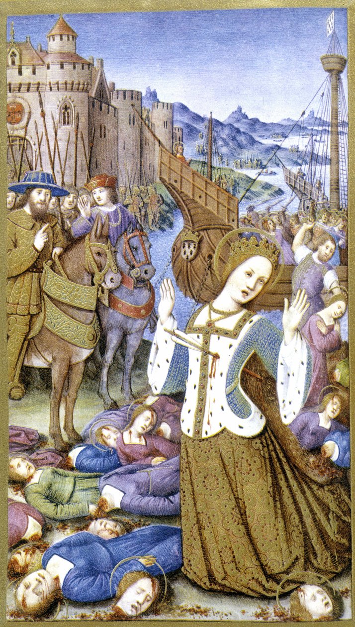 Sainte Ursule - Jean (after) Bourdichon