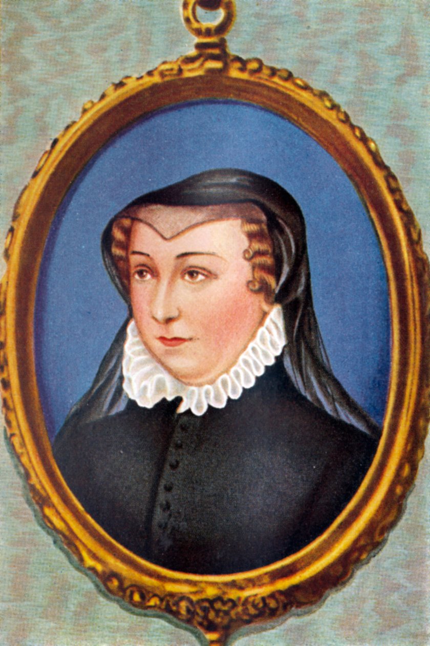 Portrait de Catherine de Médicis - Jean (after) Clouet