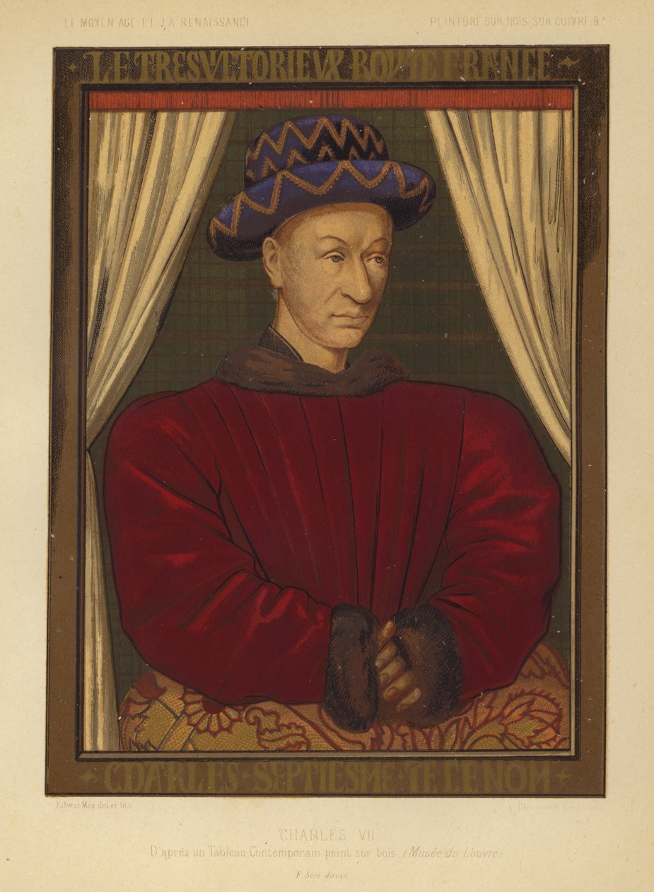 Charles VII, roi de France - Jean (after) Fouquet