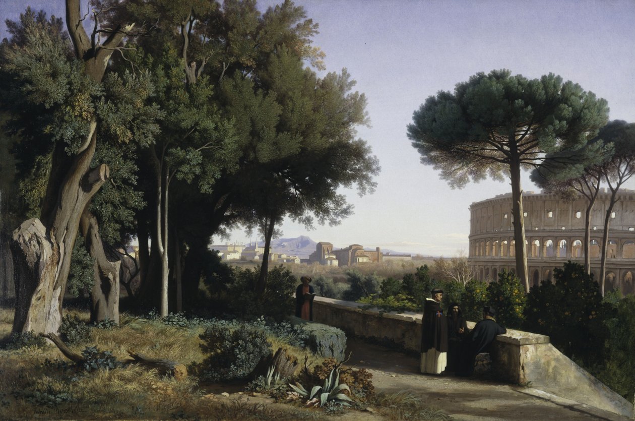 Colisée vu du Palatin - Jean Achille Benouville