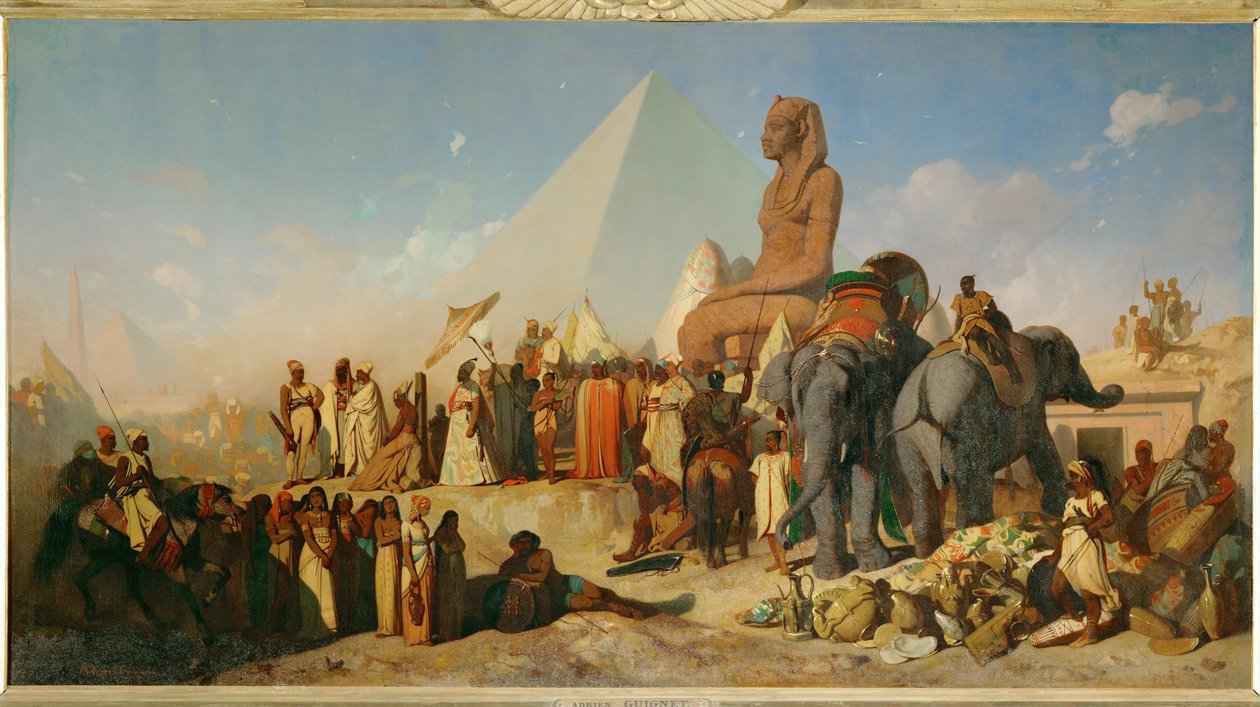 Cambyse et Psammétique ... - Jean Adrien Guignet