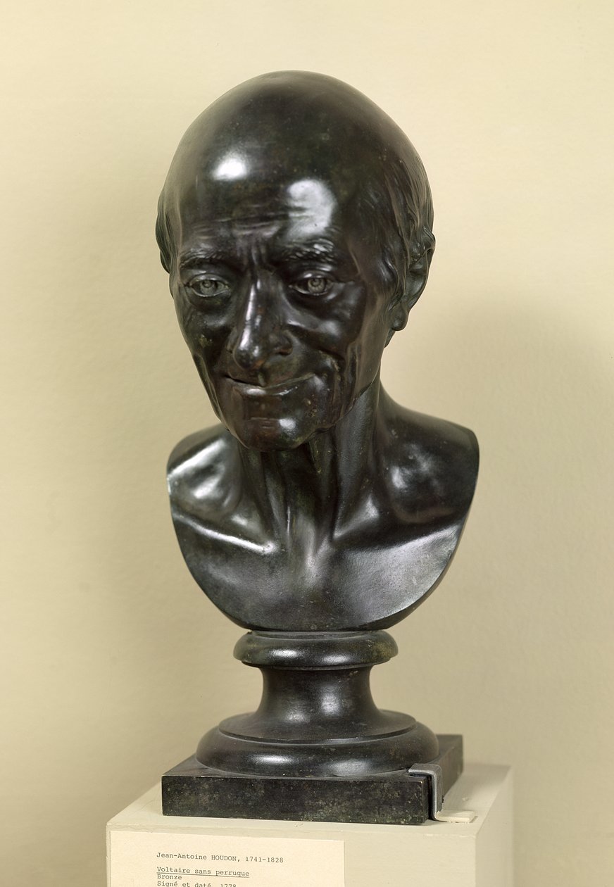 Buste de Voltaire (1694-1778) 1778 - Jean Antoine Houdon
