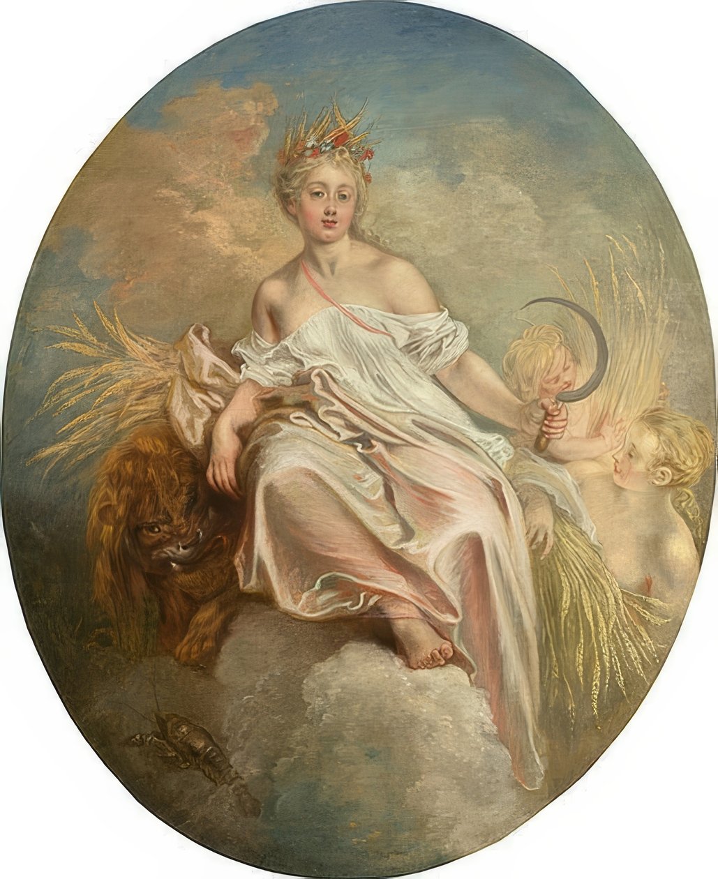 Cérès (Été) - Jean Antoine Watteau