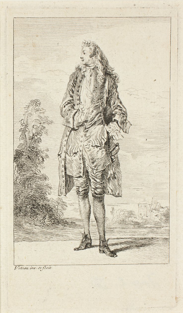 Figures de modes - Jean Antoine Watteau