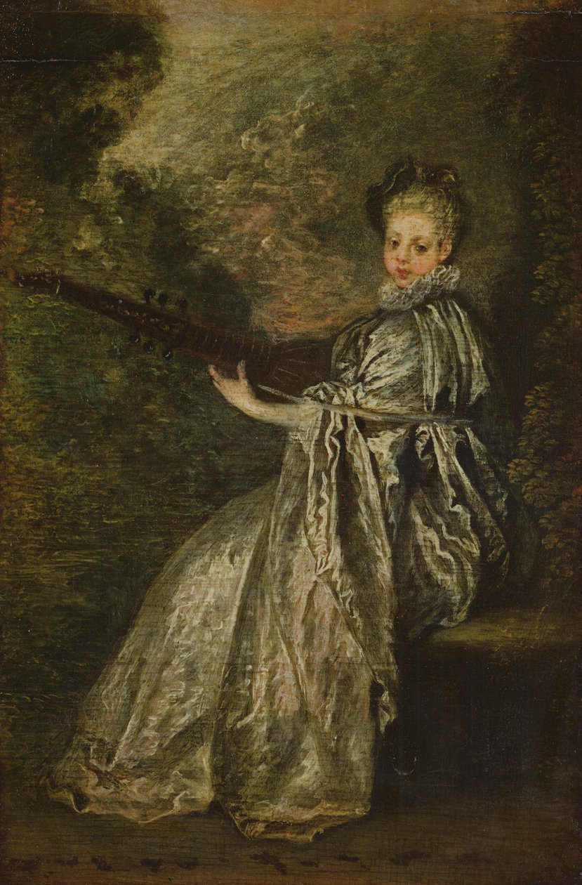 La Finette - Jean Antoine Watteau