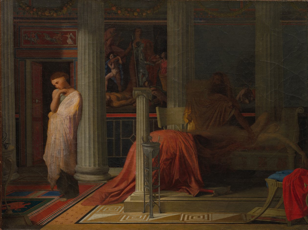 Antiochus et Stratonice - Jean Auguste Dominique Ingres