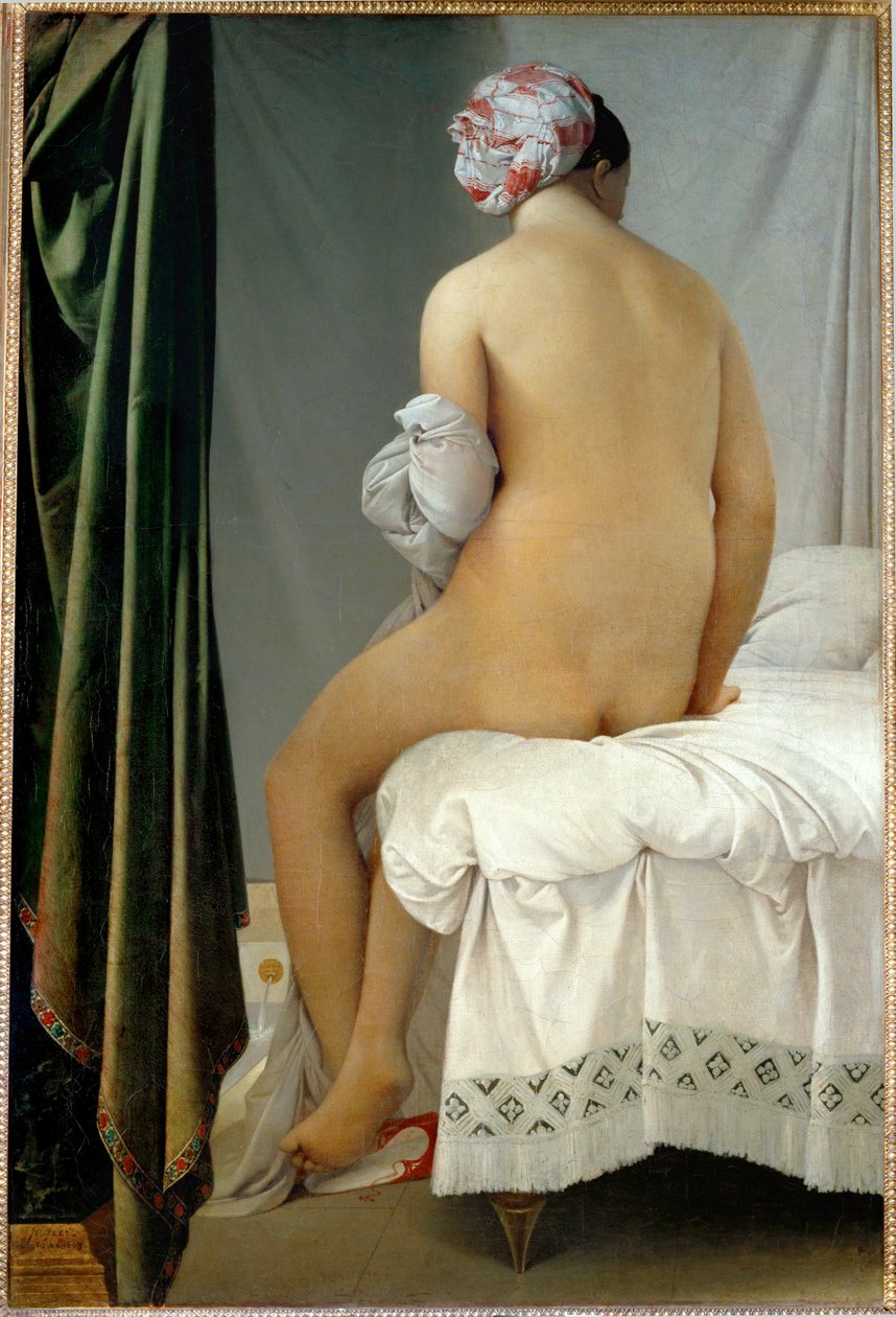 Femme au bain ... - Jean Auguste Dominique Ingres
