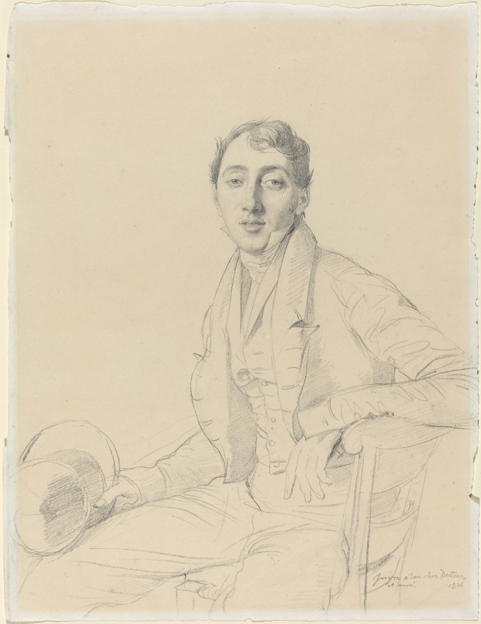 Dr. Louis Martinet - Jean Auguste Dominique Ingres
