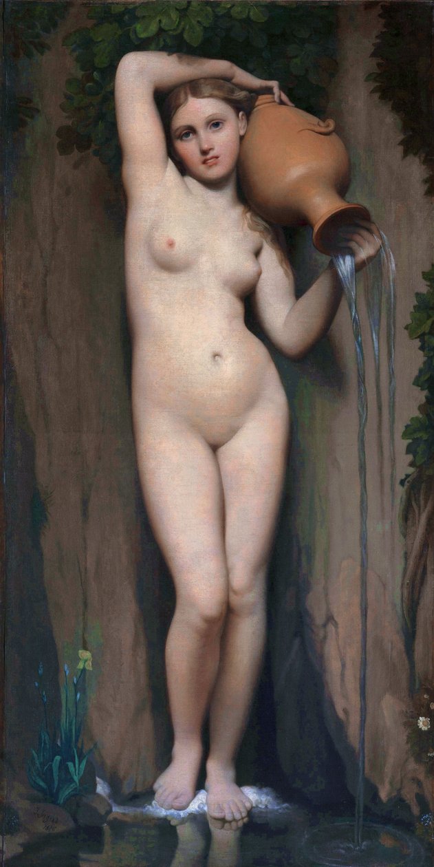La Source - Jean Auguste Dominique Ingres