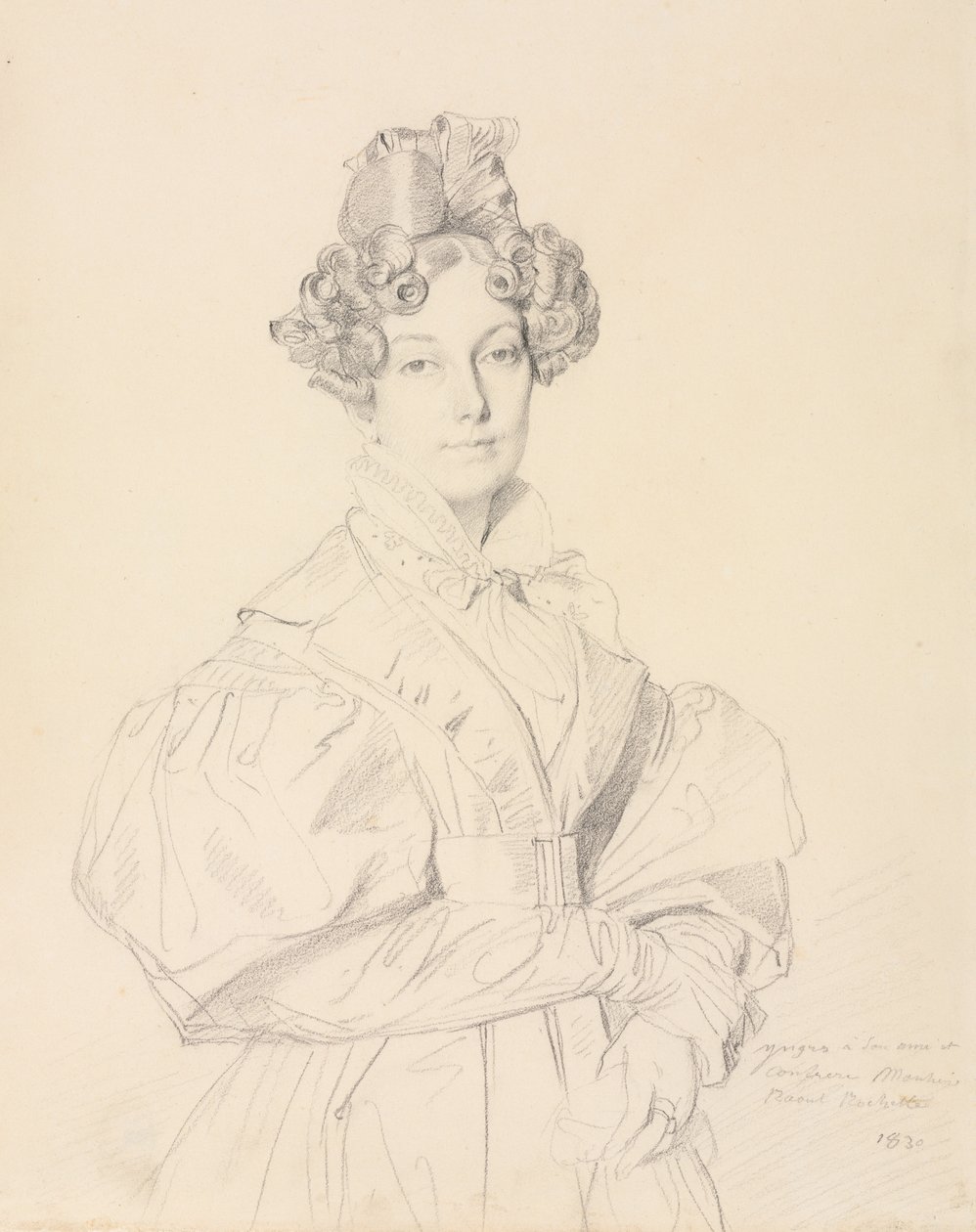 Madame Désiré Raoul-Rochette, 1830 - Jean Auguste Dominique Ingres