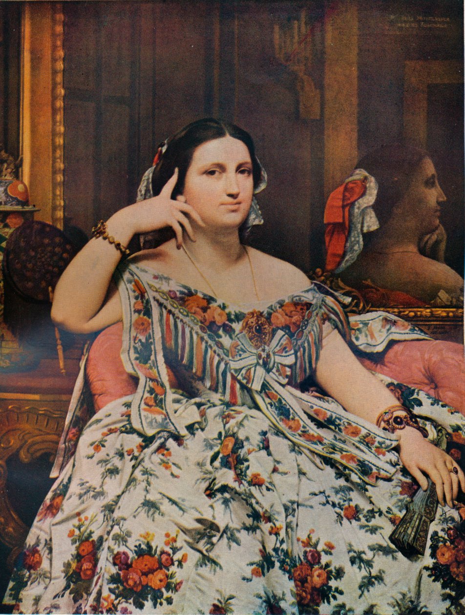 Madame Moitessier, 1856, 1936 - Jean Auguste Dominique Ingres