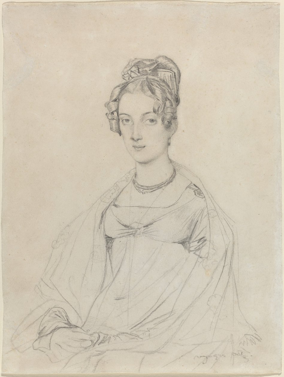 Mme Edward Dodwell - Jean Auguste Dominique Ingres