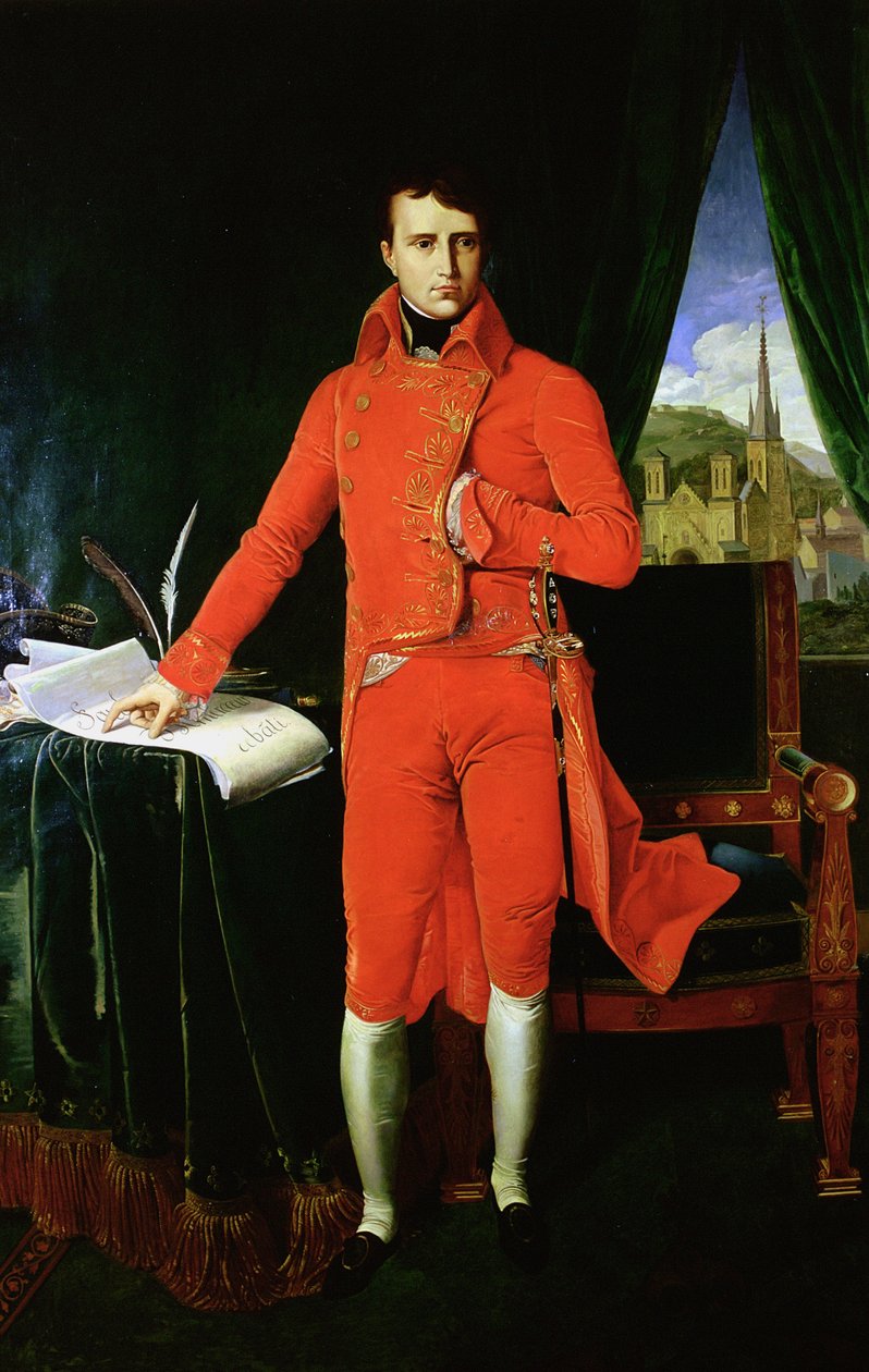 Napoléon Bonaparte Premier Consul, 1803-1804 - Jean Auguste Dominique Ingres