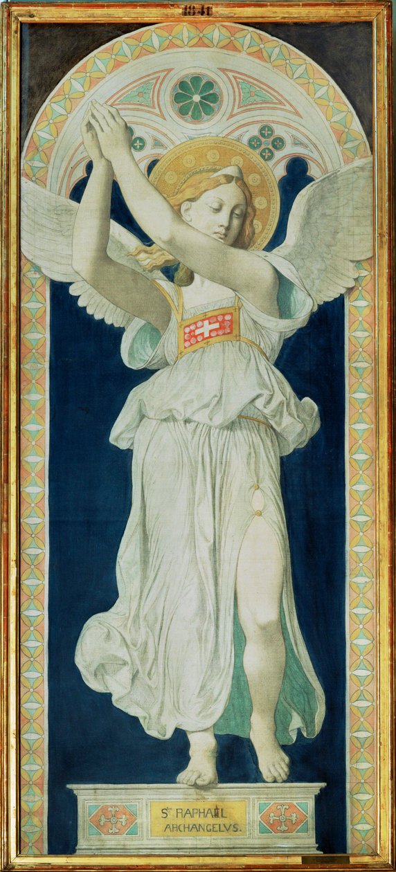 Raphaël, Archange ... - Jean Auguste Dominique Ingres
