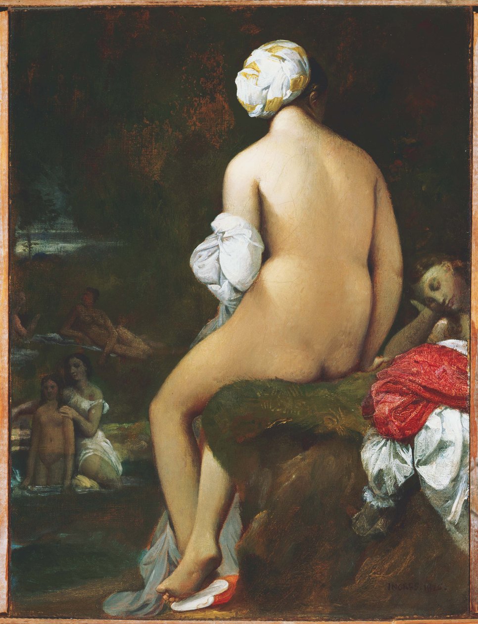 Le petit baigneur - Jean Auguste Dominique Ingres