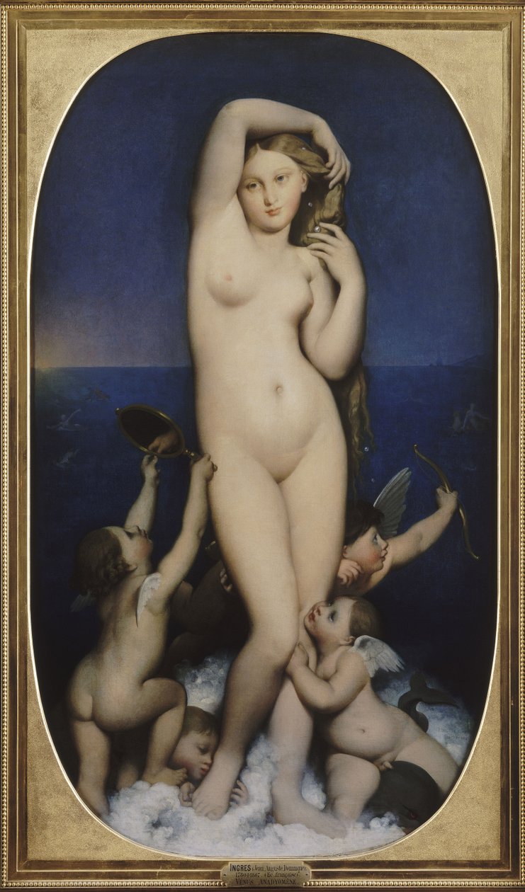 Vénus Anadyomène - Jean Auguste Dominique Ingres