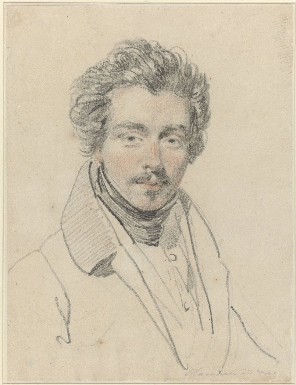 Portrait de Louis Meyer - Jean Augustin Daiwaille