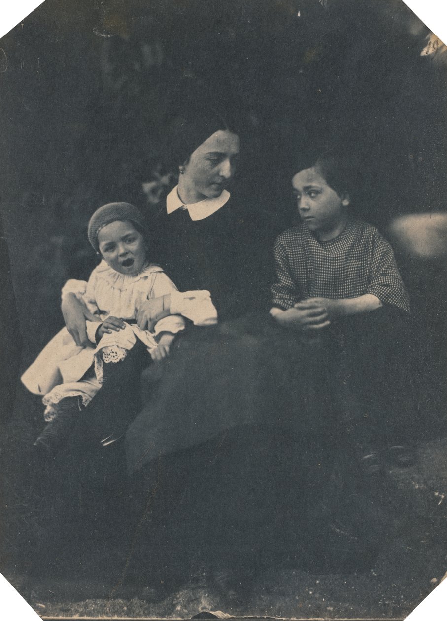 Mère avec deux enfants - Jean Baptist Frénet