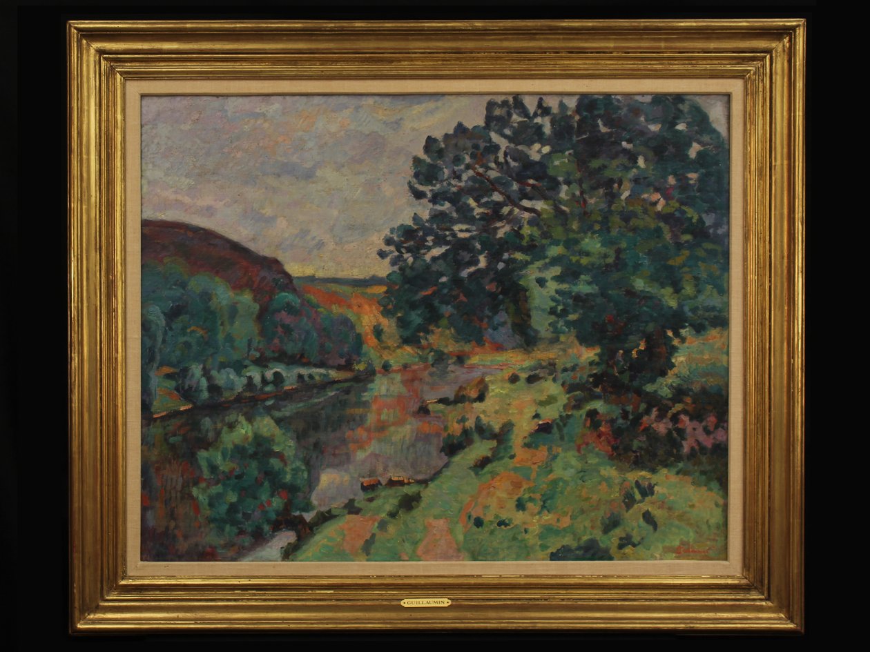 Paysage fluvial - Jean Baptiste Armand Guillaumin