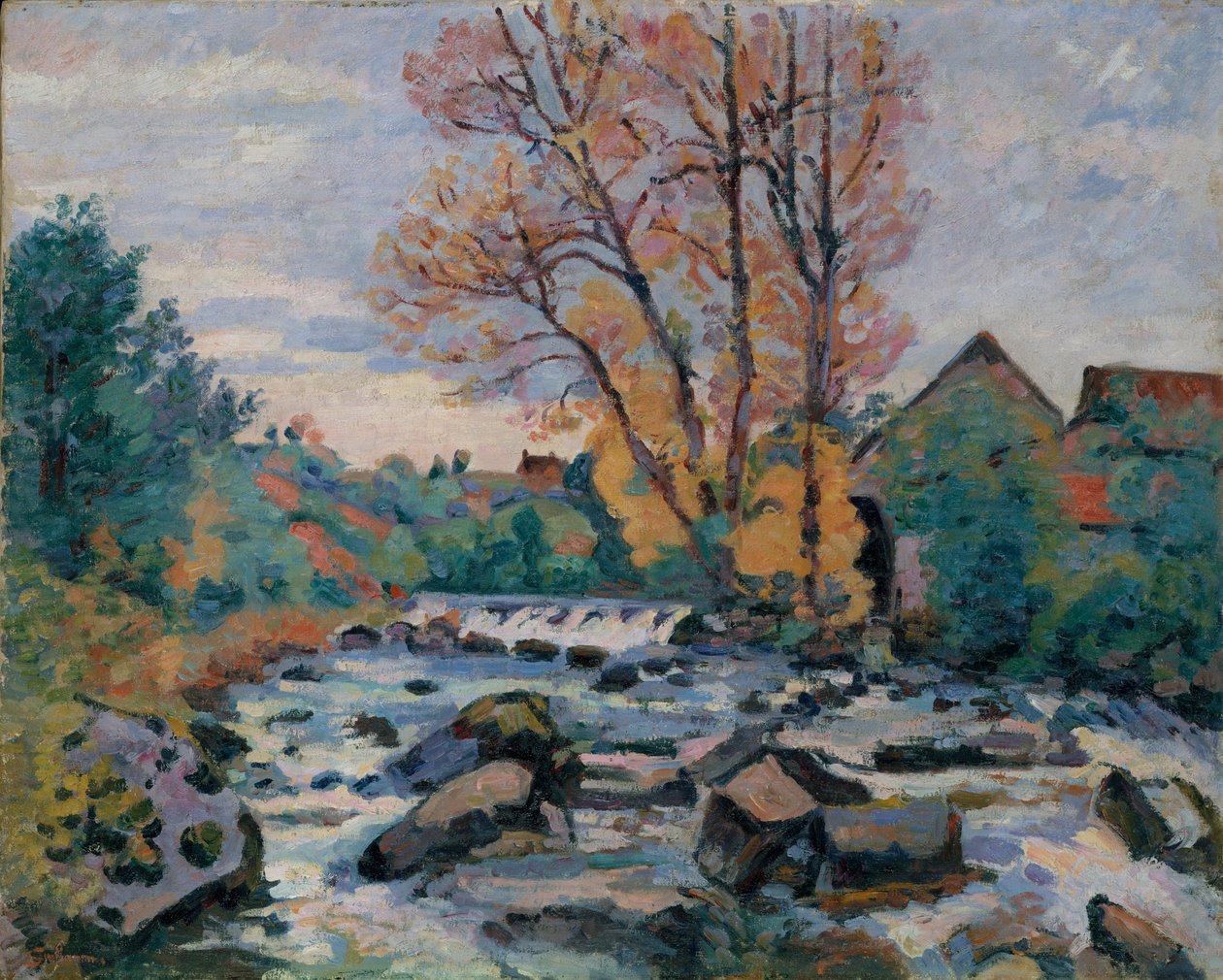 Le Moulin Bouchardon, Crozant, c.1898 - Jean Baptiste Armand Guillaumin