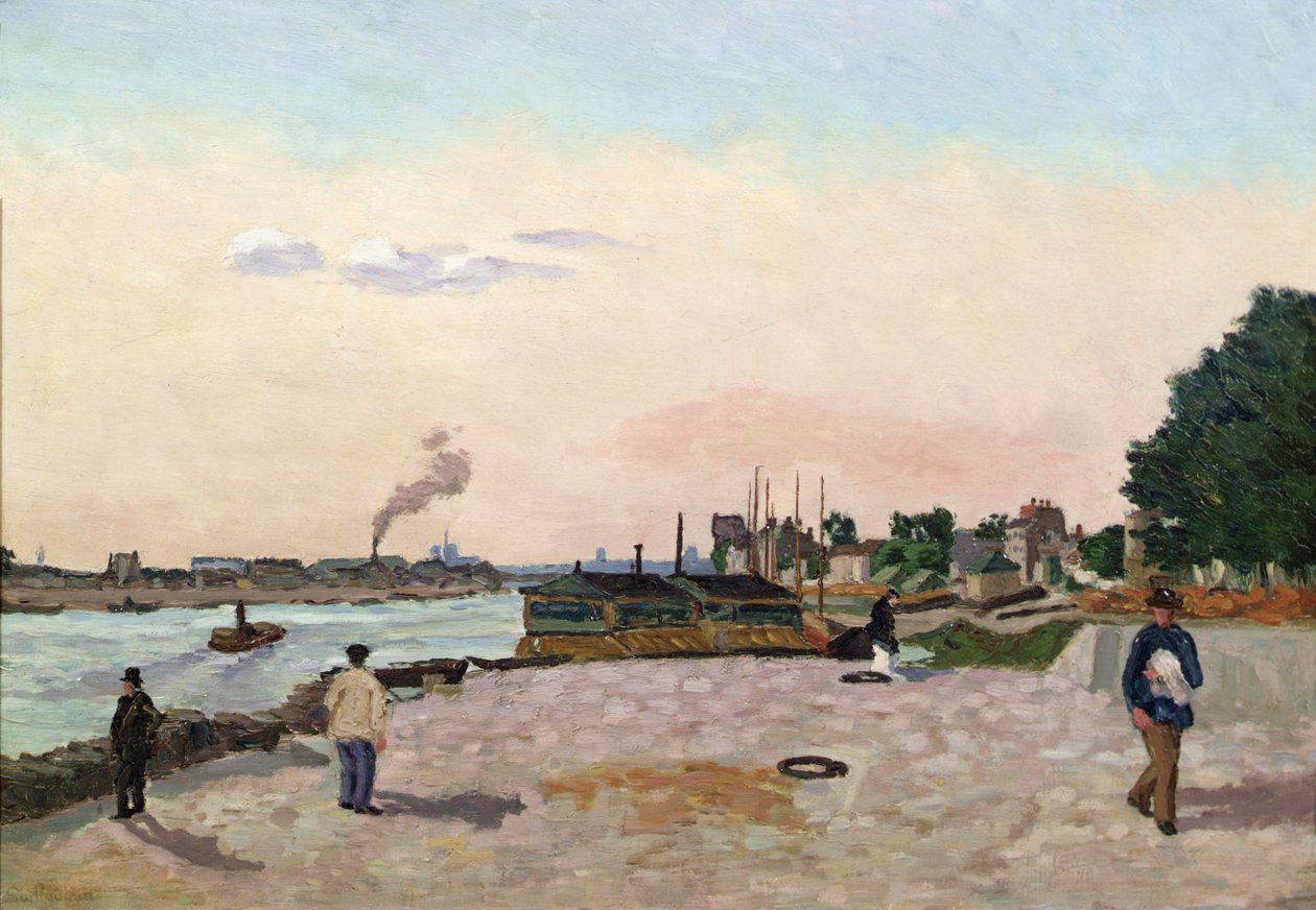 Vue de Bercy, Paris - Jean Baptiste Armand Guillaumin