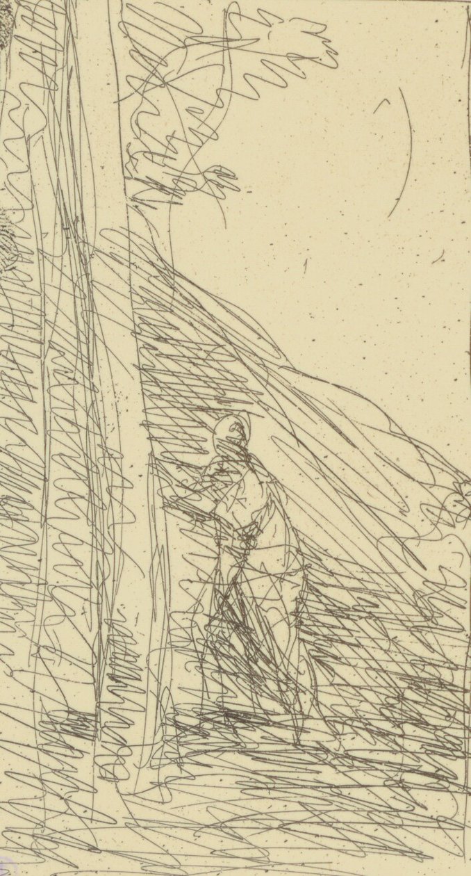 Griffonnage - Jean Baptiste Camille Corot