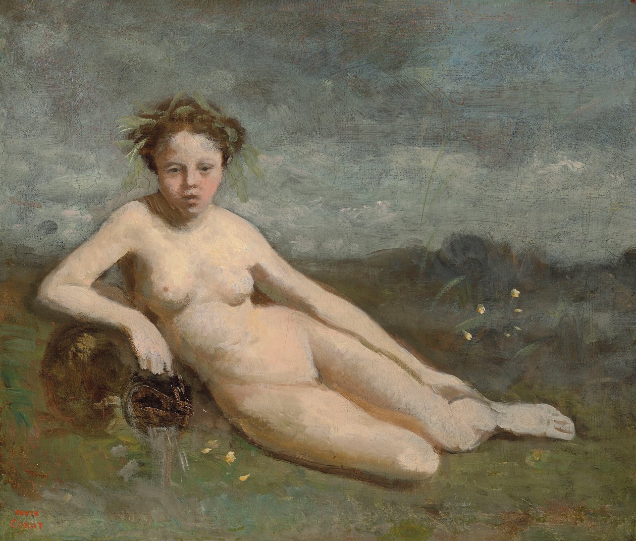 La Source - Jean Baptiste Camille Corot