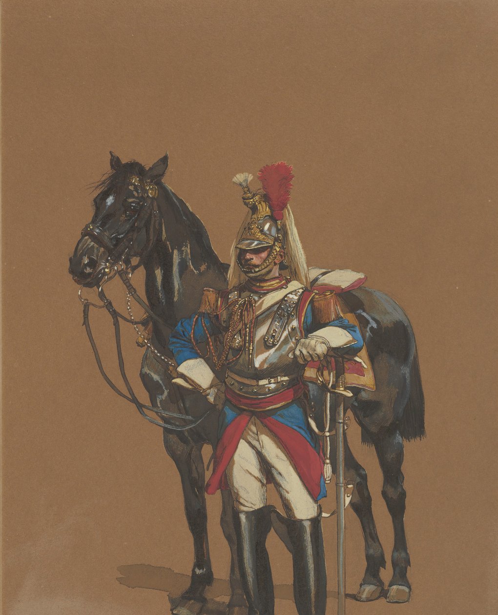 Cuirassier, 1872 - Jean Baptiste Edouard Detaille