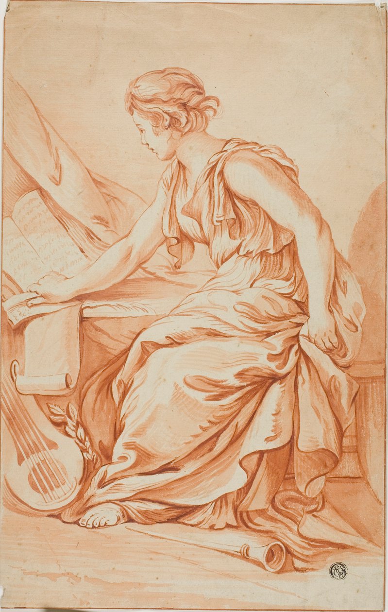 Eulerpe ou Clio - Jean Baptiste Greuze