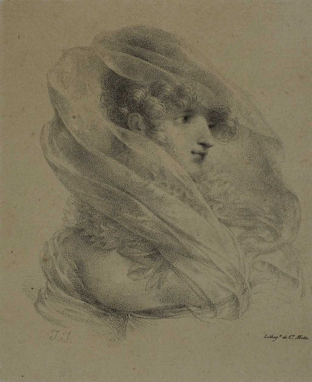 Mme. Ledieu - Jean Baptiste Isabey