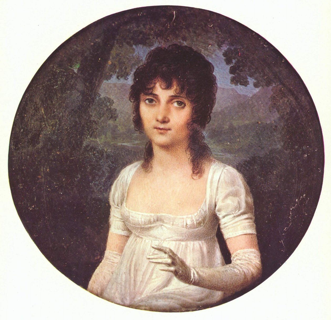 Portrait de Christine Boyer - Jean Baptiste Isabey
