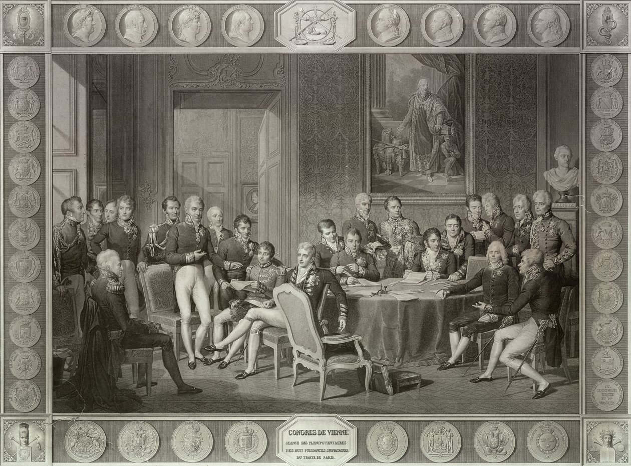 Le Congrès de Vienne - Jean Baptiste Isabey