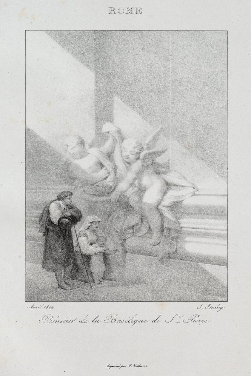 Voyage en Italie en 1822 - Jean Baptiste Isabey