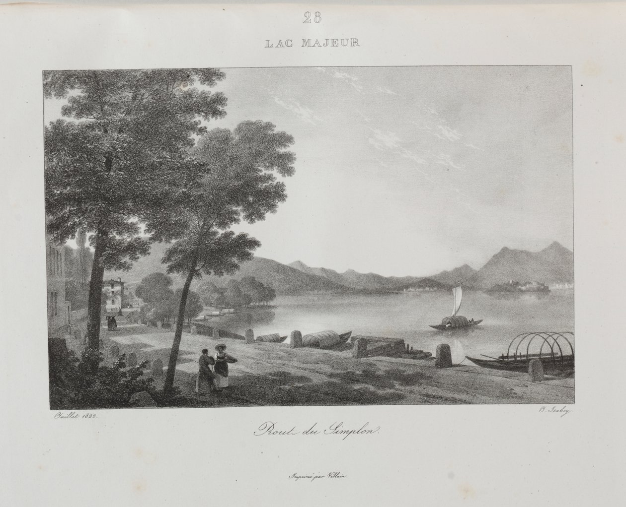 Voyage en Italie en 1822 - Jean Baptiste Isabey
