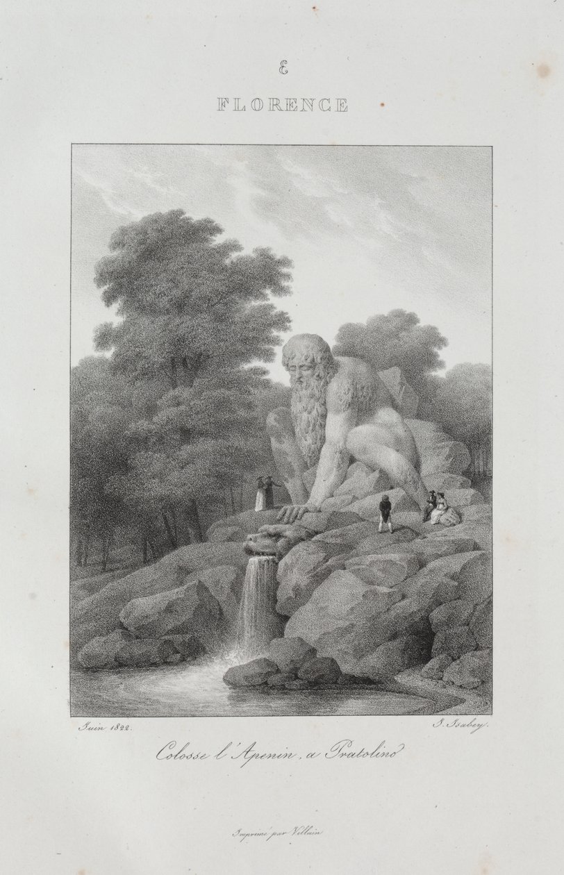 Voyage en Italie en 1822 - Jean Baptiste Isabey