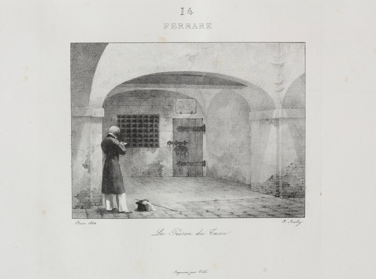 Voyage en Italie en 1822 - Jean Baptiste Isabey