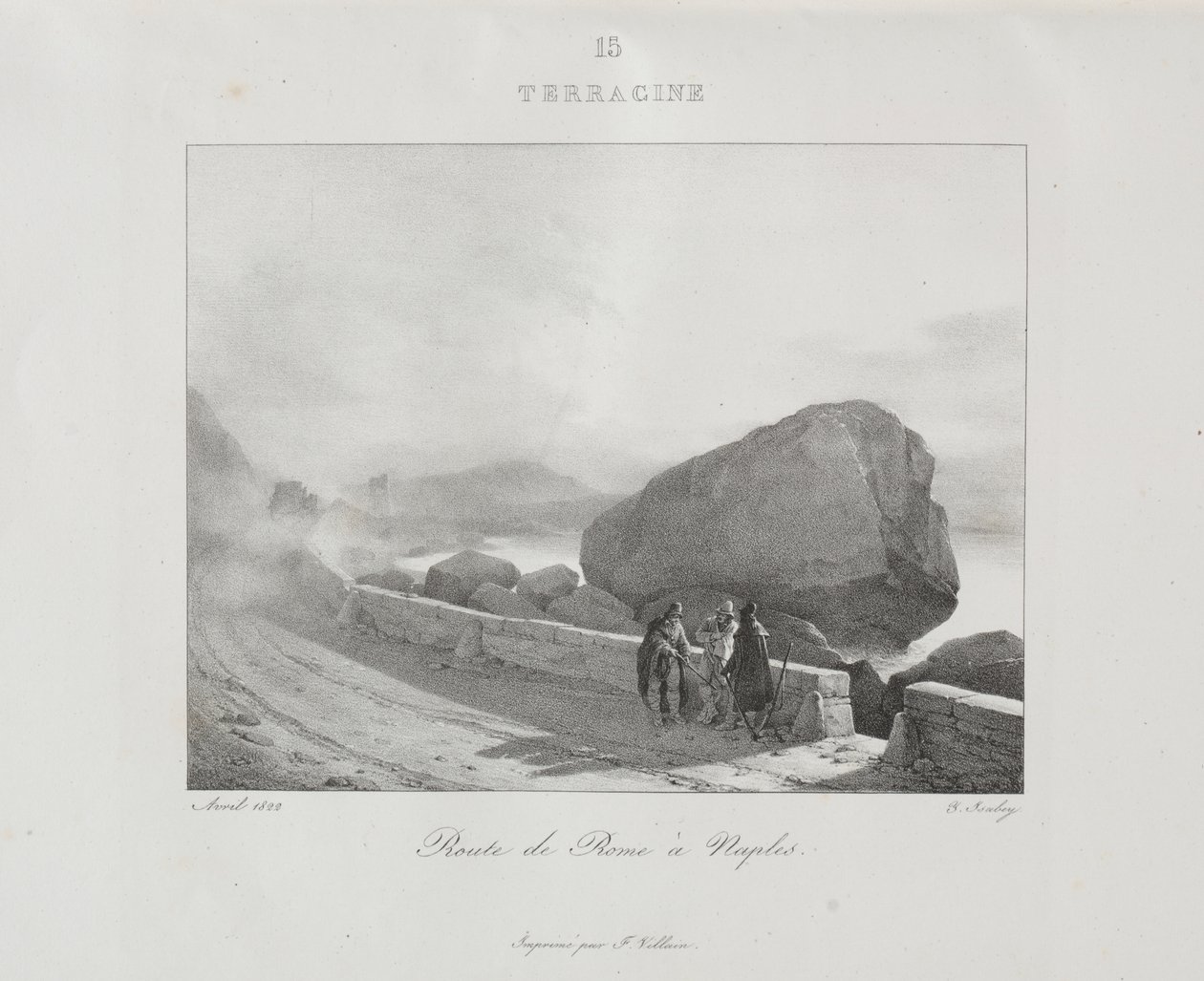 Voyage en Italie en 1822 - Jean Baptiste Isabey
