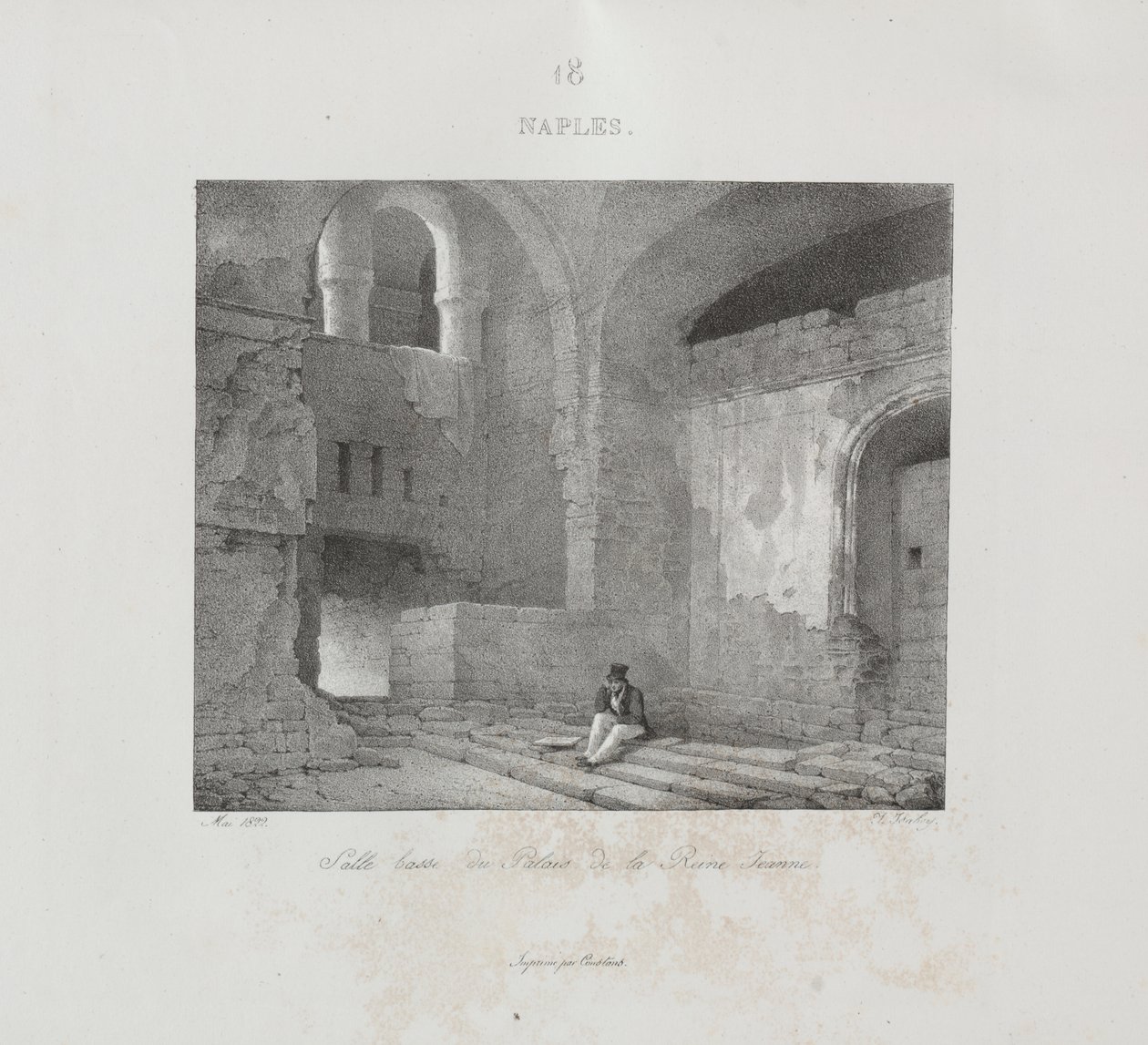 Voyage en Italie en 1822 - Jean Baptiste Isabey