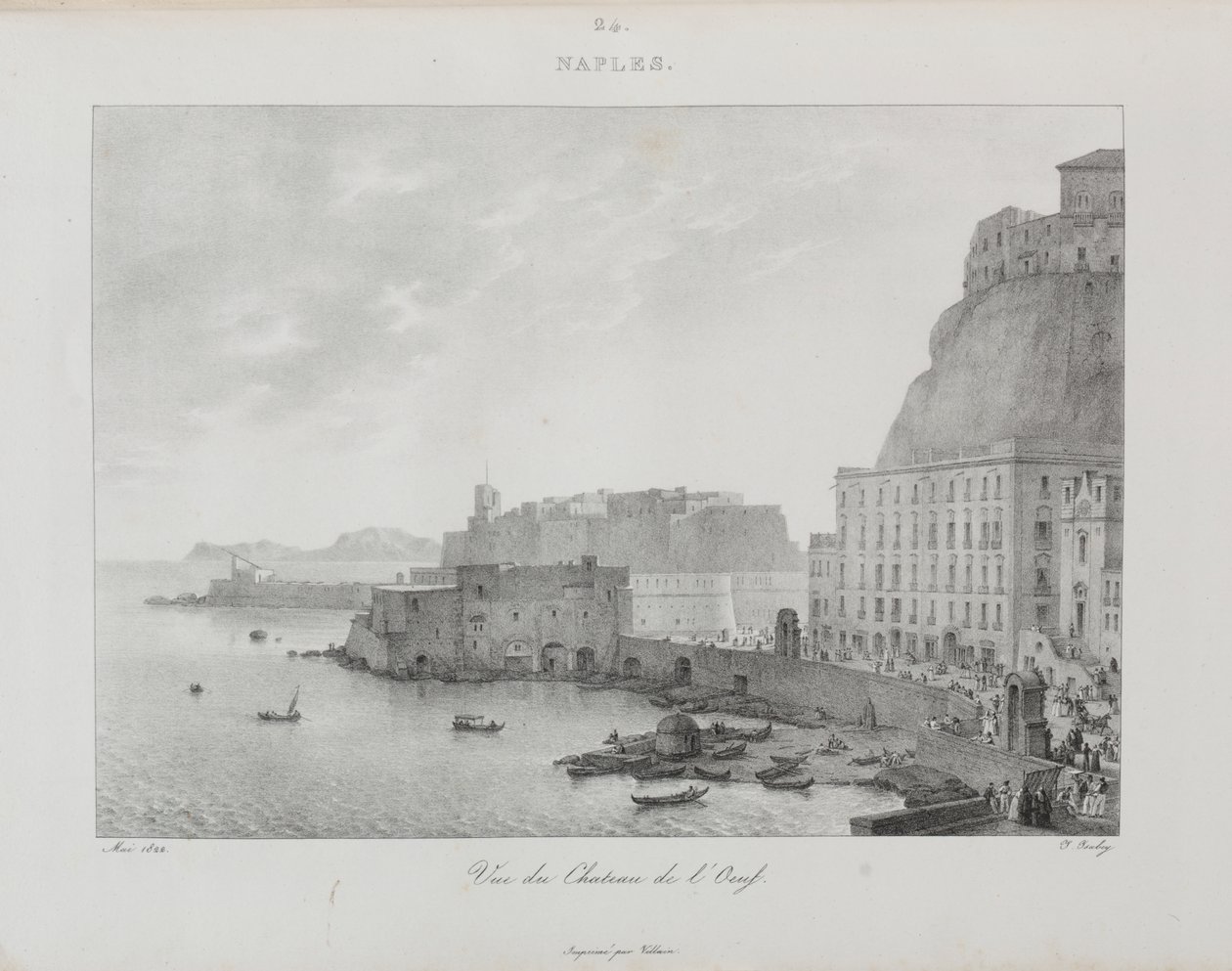 Voyage en Italie en 1822 - Jean Baptiste Isabey
