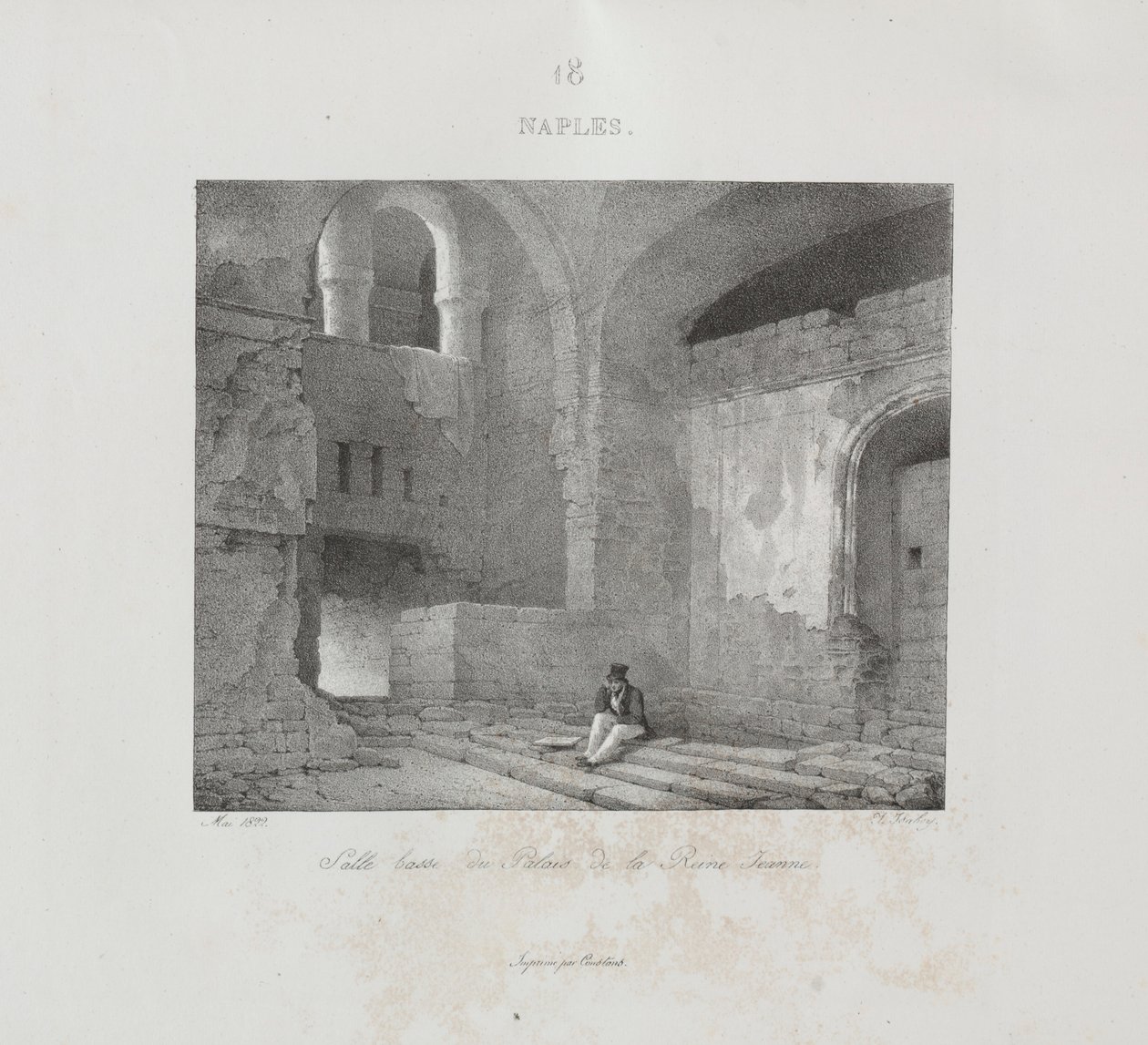 Voyage en Italie en 1822, 1833 - Jean Baptiste Isabey