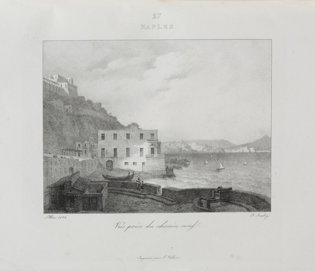Voyage en Italie en 1822, 1833 - Jean Baptiste Isabey