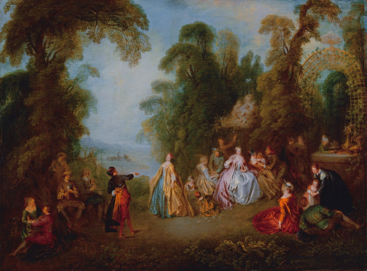 La Danse, c.1730 - Jean Baptiste Joseph Pater