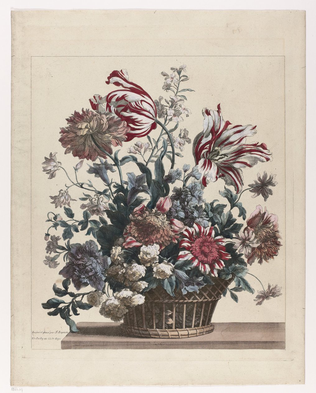 Panier de fleurs - Jean Baptiste Monnoyer