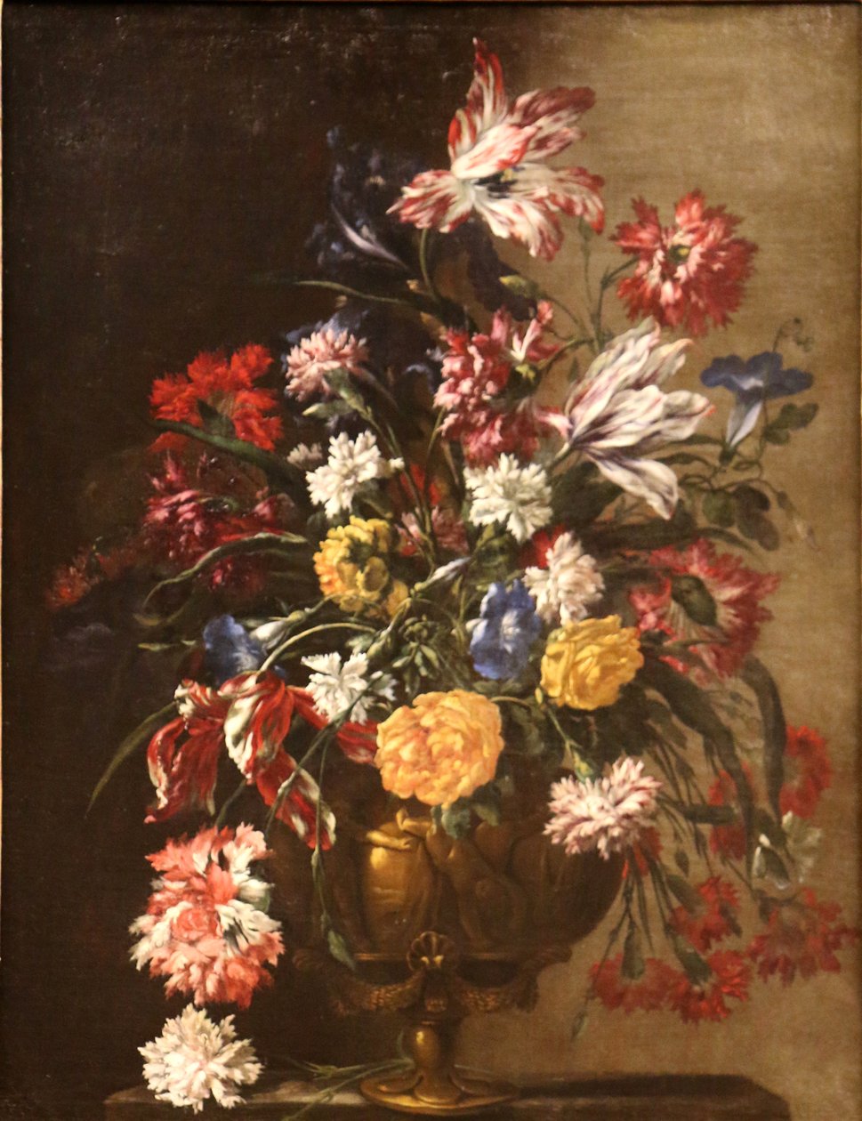 Fleurs dans un vase. - Jean Baptiste Monnoyer