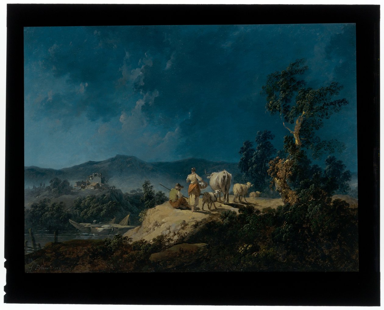 Le Soir - Jean Baptiste Pillement