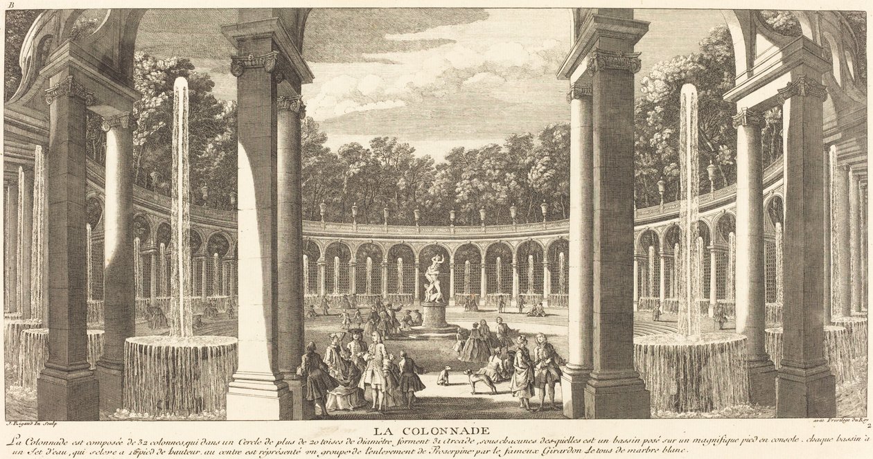 La Colonnade - Jean Baptiste Rigaud