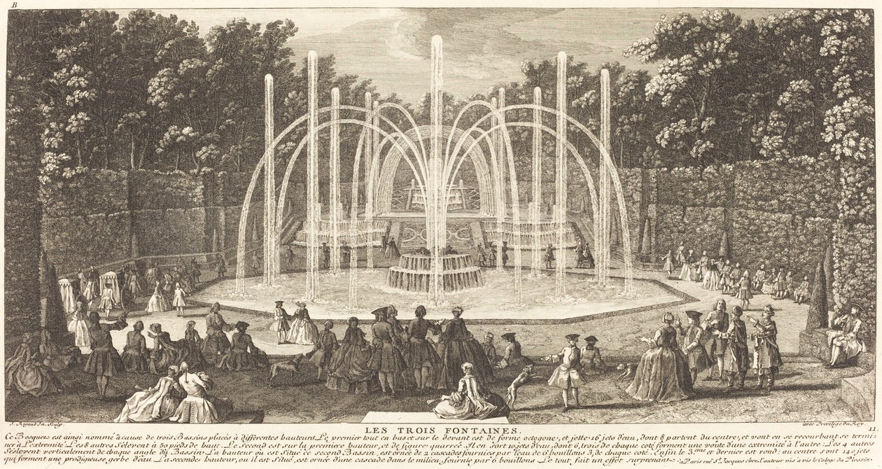 Les Trois Fontaines - Jean Baptiste Rigaud