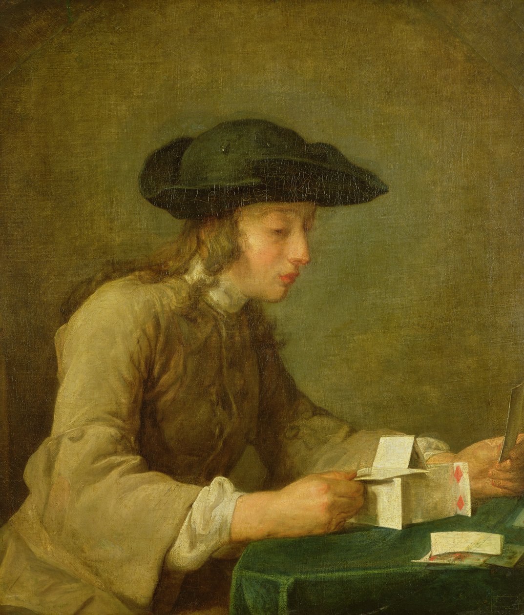 Le Château de Cartes - Jean Baptiste Simeon Chardin